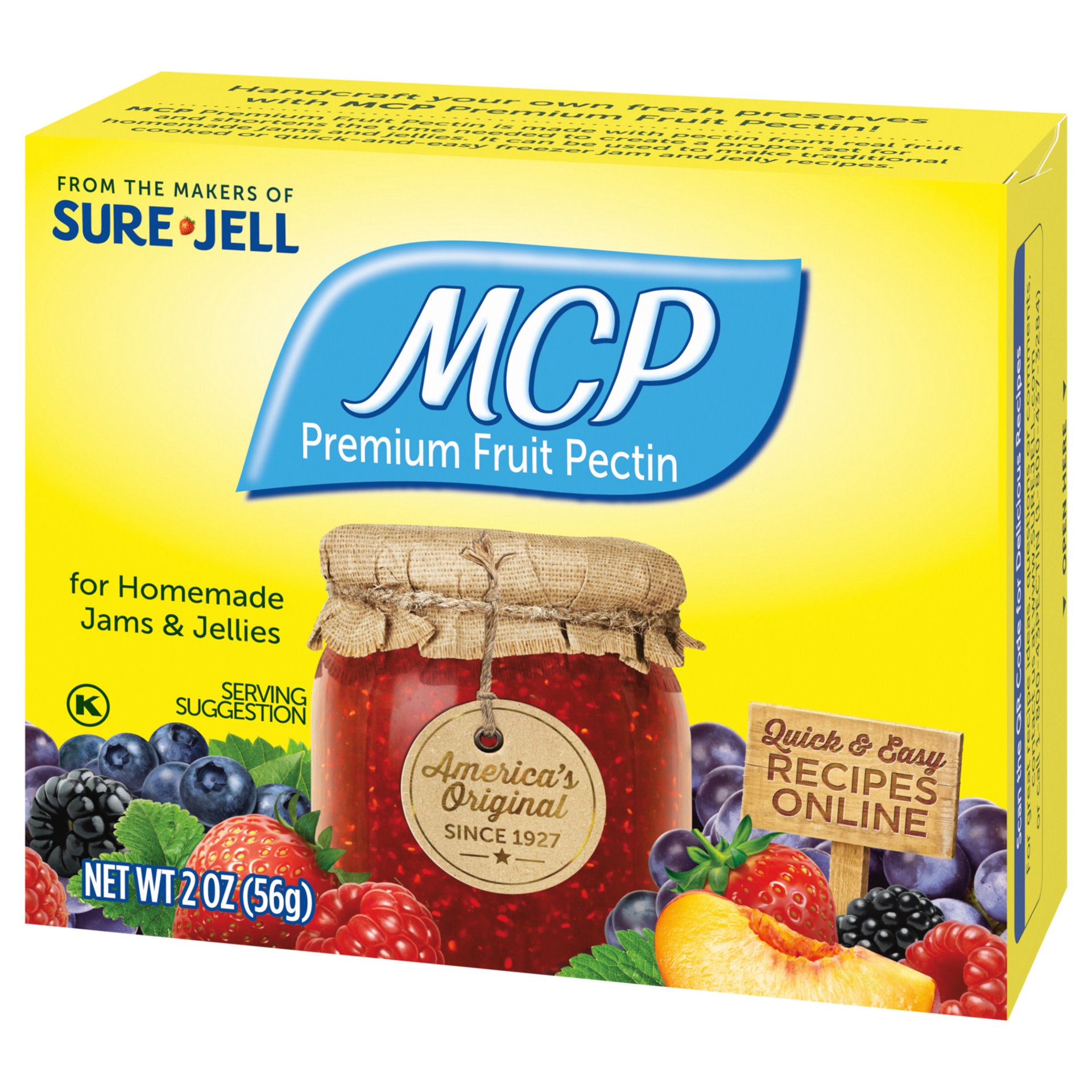 slide 4 of 5, MCP Premium Fruit Pectin, 2 oz Box, 2 oz