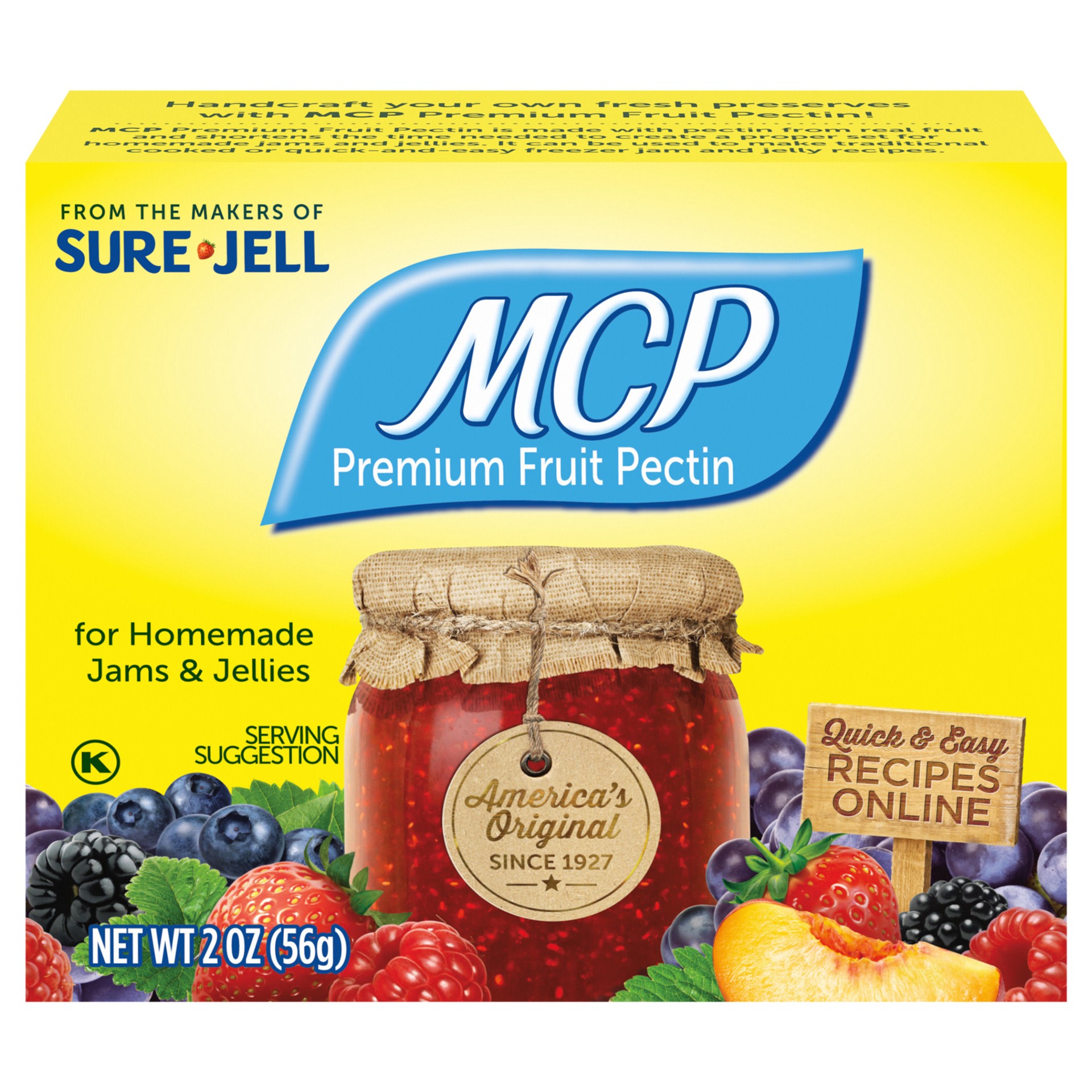 slide 1 of 5, MCP Premium Fruit Pectin, 2 oz Box, 2 oz
