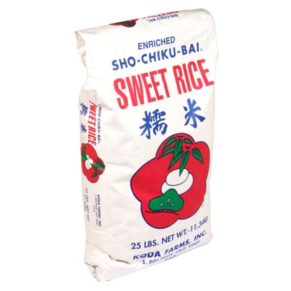 slide 1 of 1, Sho-Chiku-Bai Premium Sweet Rice, 25 lb