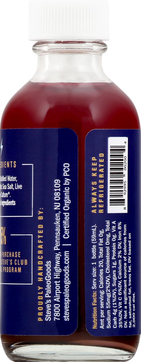 slide 2 of 13, Steves PaleoGoods Boost Probiotic Beet Ginger Gut Power Shots- 2 oz, 2 oz