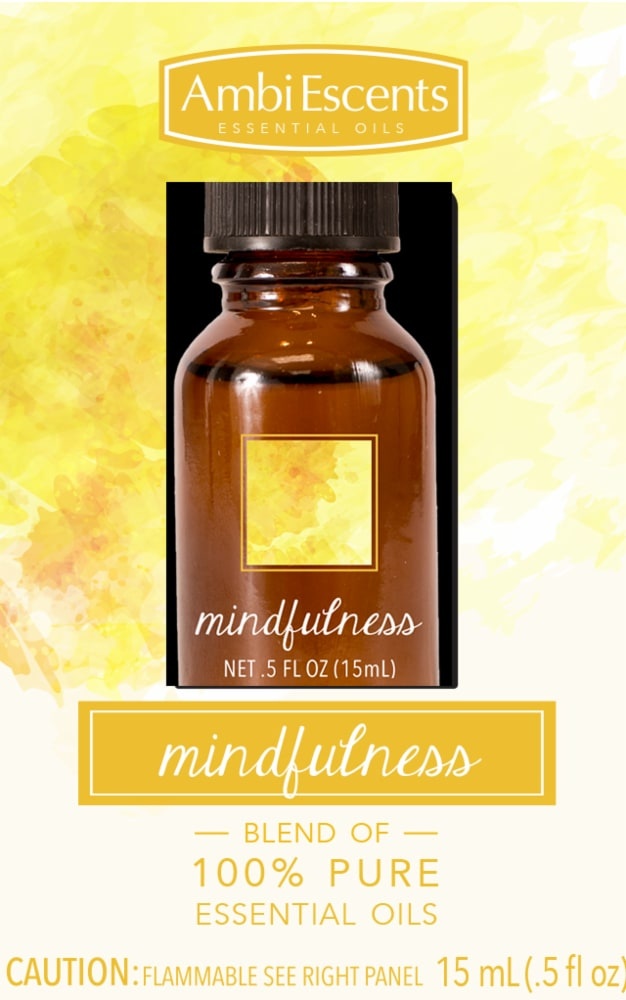 slide 1 of 1, AmbiEscents Mindfulness Essential Oils Blend, 0.5 oz