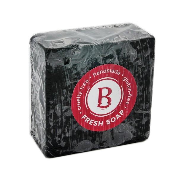 slide 1 of 1, Basin Charcoal Soap, 3.3 oz