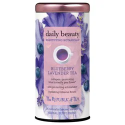 The Republic of Tea Beautifying Botanicals Daily Beauty Herbal Tea