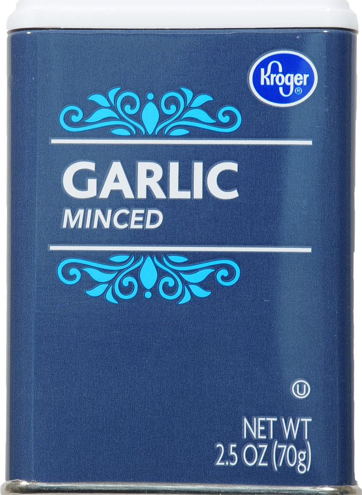 slide 1 of 1, Kroger Minced Garlic, 2.5 oz