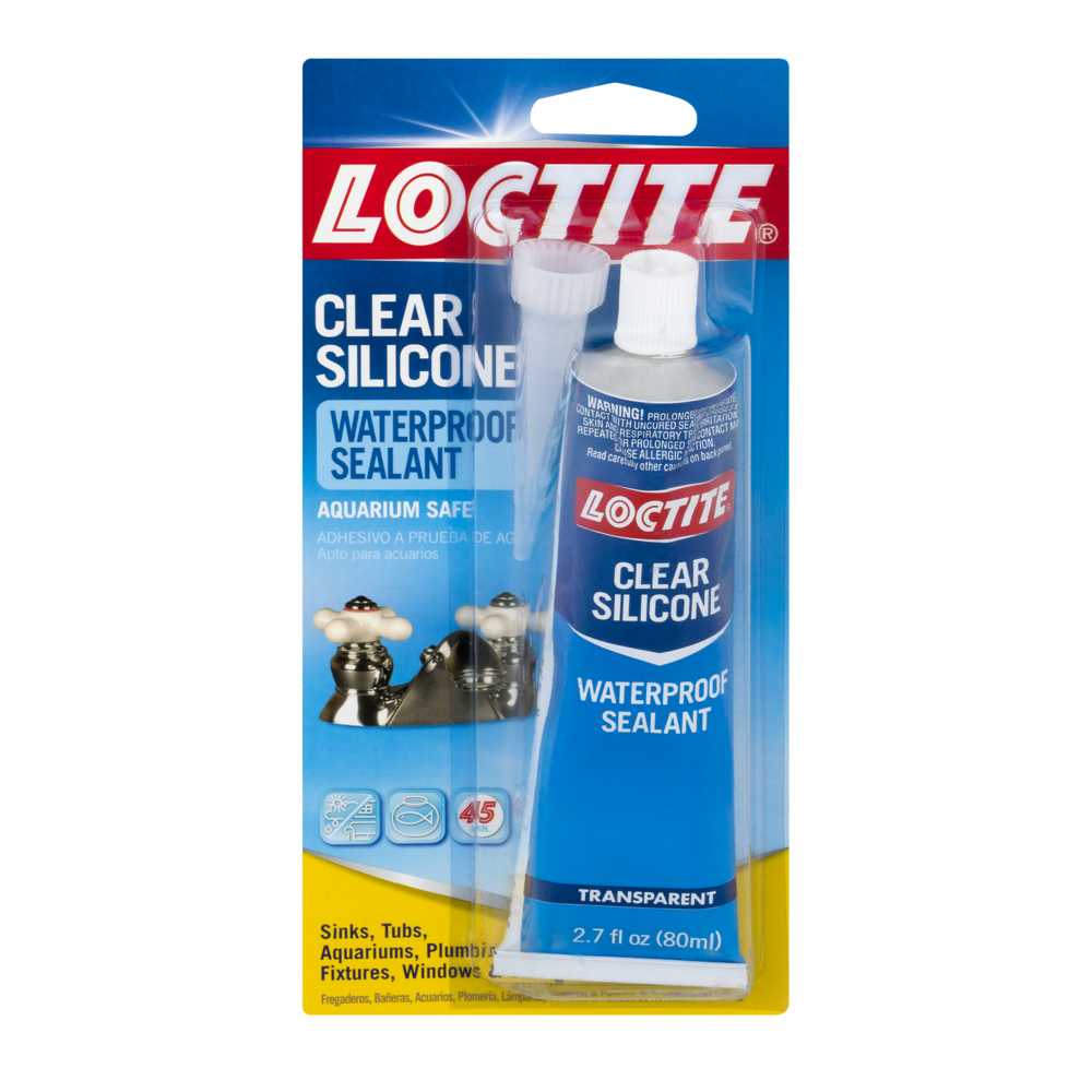 slide 1 of 2, Loctite Silicone Adhesive Sealant 03 Ounce, 3 oz