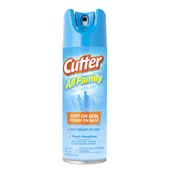 slide 1 of 1, Cutter All Family Insect Repellent, 6 oz