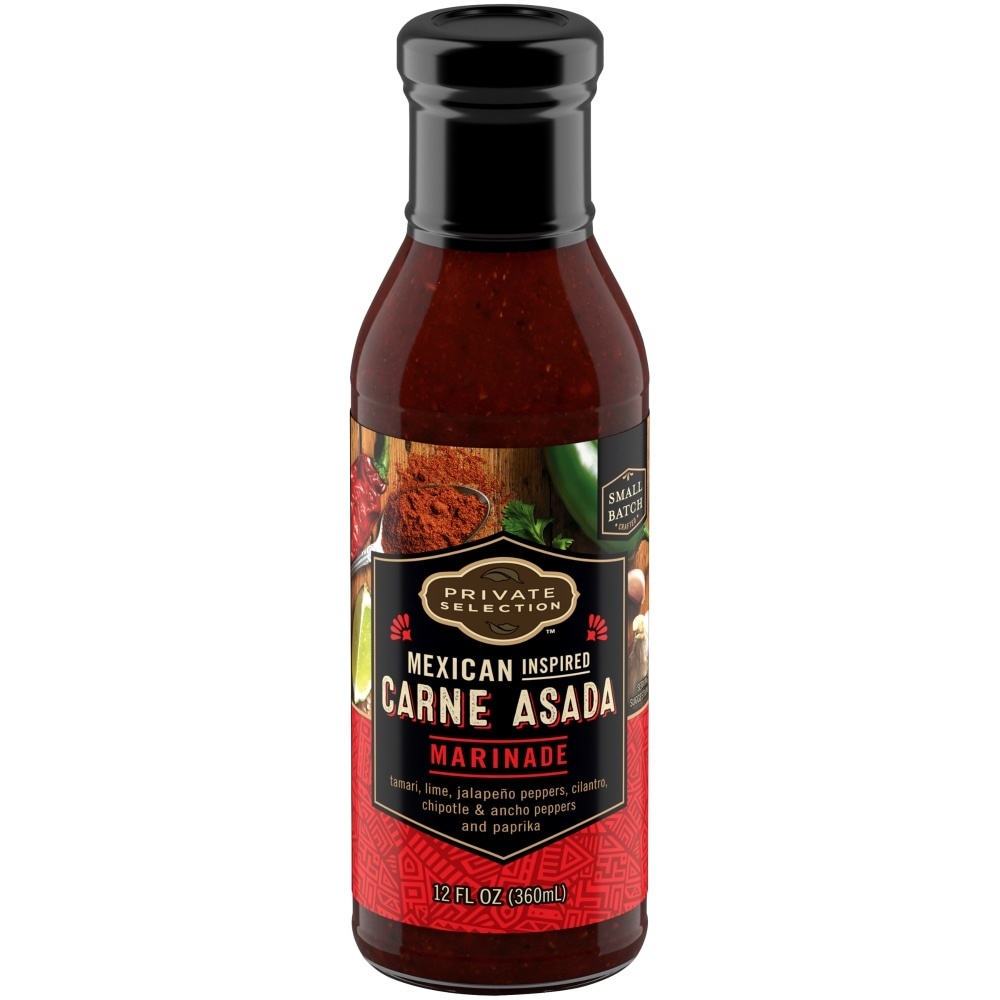 slide 1 of 1, Private Selection Carne Asada Marinade, 12 fl oz