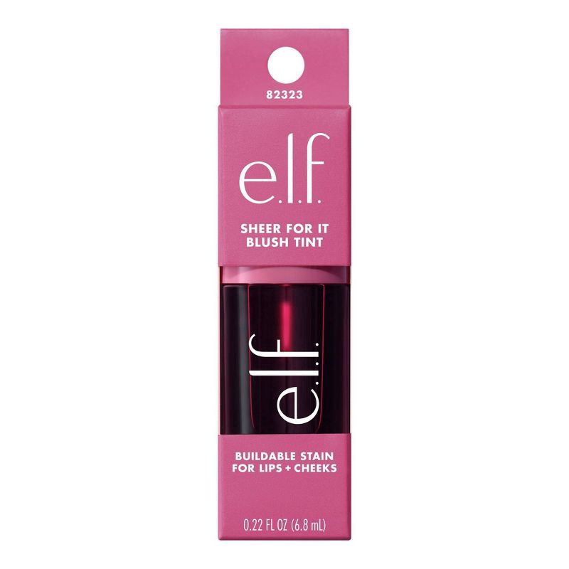 slide 3 of 14, e.l.f. Sheer For It Blush Tint - Buildable Stain For Lips + Cheek - Plums Up - 0.22 fl oz, 0.22 fl oz