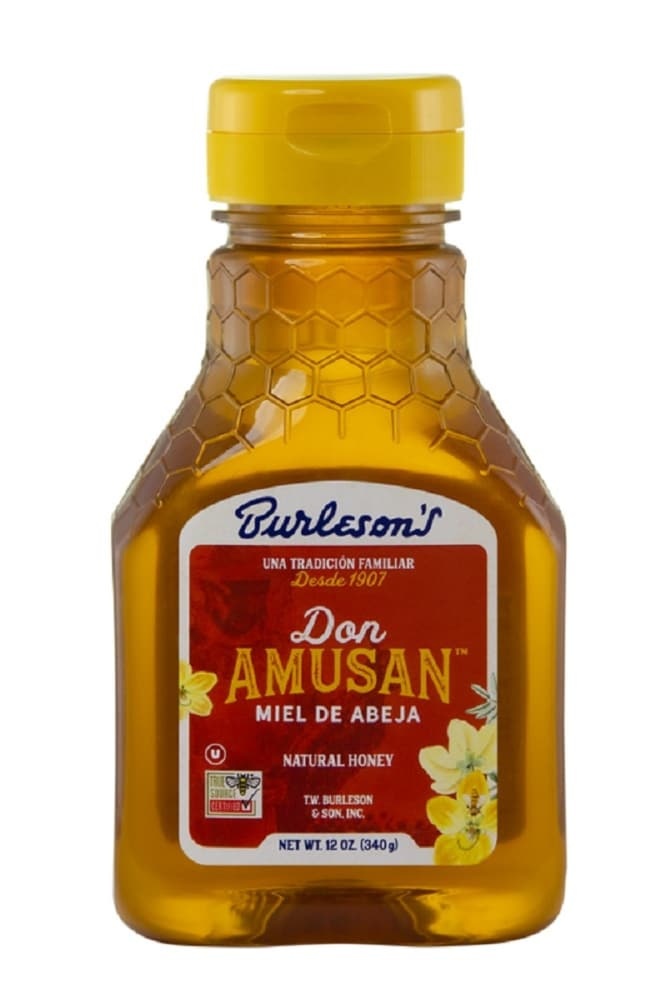 slide 1 of 1, Burleson's Honey - Don Amusan Miel De Abeja, 12 oz