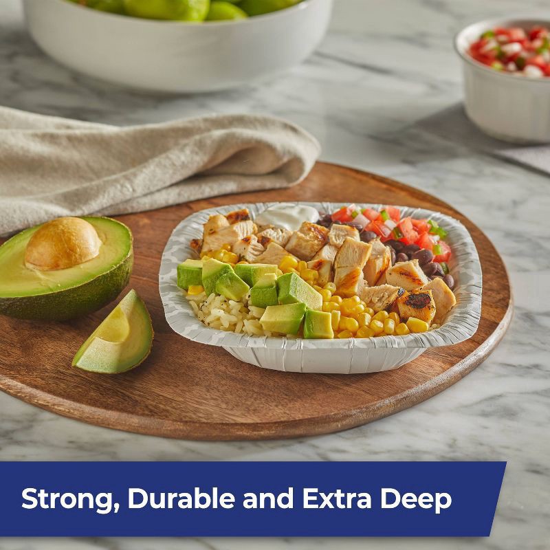 slide 6 of 8, Hefty 15 Fl Oz Extra Deep Paper Bowls 35 Each, 35 ct