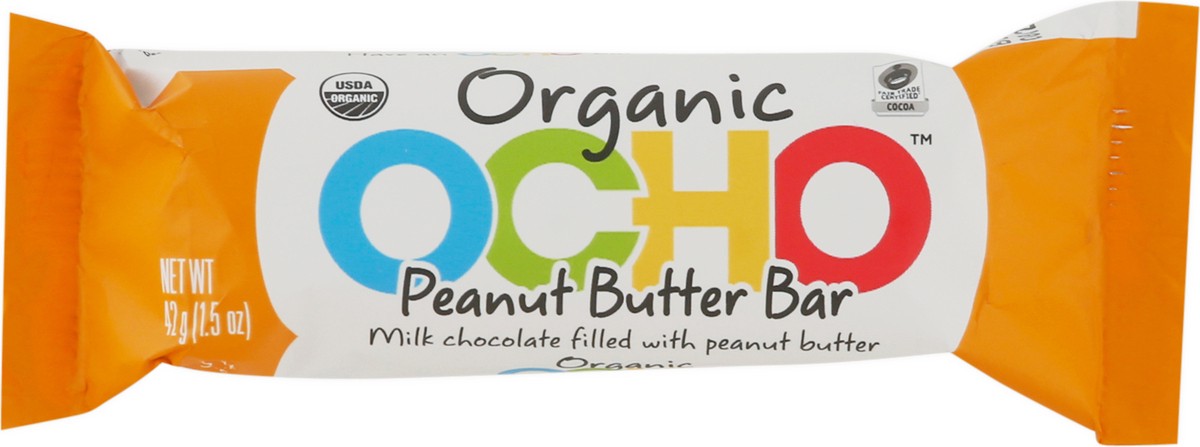 slide 11 of 13, OCHO Organic Peanut Butter Bar 1.5 oz, 1.5 oz