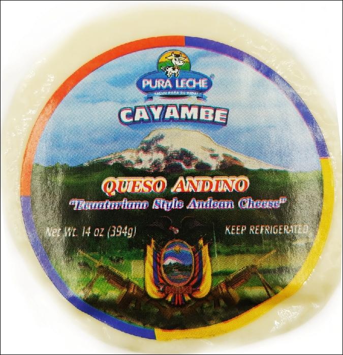 slide 1 of 1, Pura Leche P/Lch Ecu Qso Andino, 14 oz