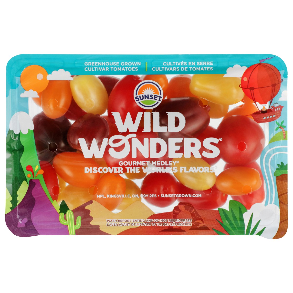 slide 3 of 3, SUNSET Wild Wonders Gourmet Medley Tomatoes, 12oz, 12 oz
