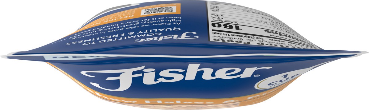 slide 9 of 9, Fisher One-Cup Pack Cashews Halves & Pieces, 4.3 oz