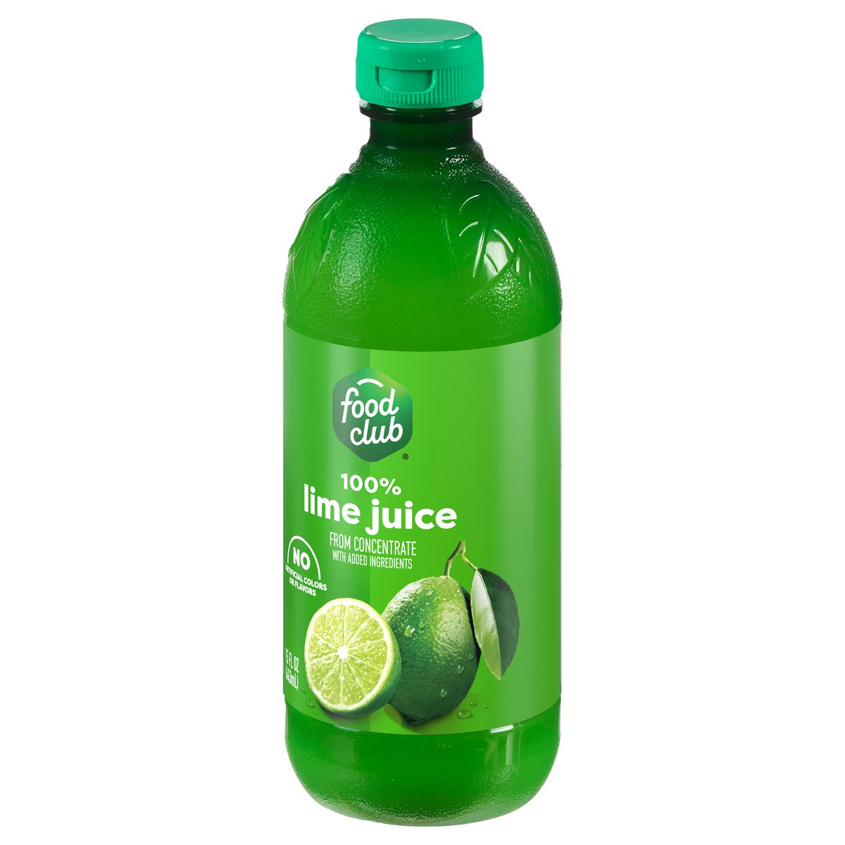 slide 3 of 3, Food Club 100% Lime Juice 15 fl oz, 15 fl oz