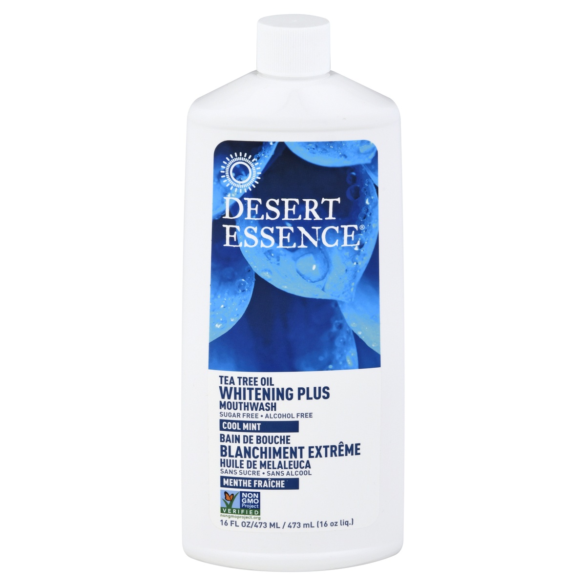 slide 1 of 6, Desert Essence Tea Tree Oil Whitening Mouthwash, 16 fl oz