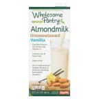 slide 1 of 1, Wholesome Pantry Unsweetened Vanilla Almond Milk, 32 fl oz