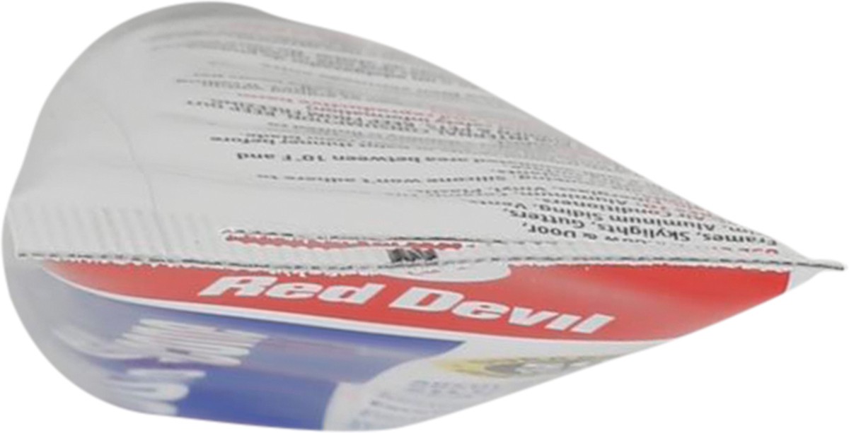 slide 6 of 9, Red Devil Clear 100% Silicon Sealant 2.8 fl oz, 2.80 fl oz