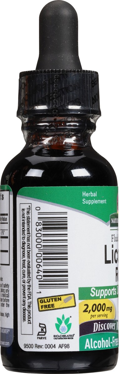 slide 7 of 9, Nature's Answer 2000 mg Fluid Extract Licorice Root 1 fl oz, 1 fl oz