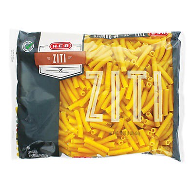 slide 1 of 1, H-E-B Ziti Pasta Noodles, 16 oz