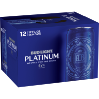 slide 6 of 23, Bud Light Platinum Beer 12 ea, 12 ct; 12 oz