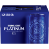 slide 9 of 23, Bud Light Platinum Beer 12 ea, 12 ct; 12 oz