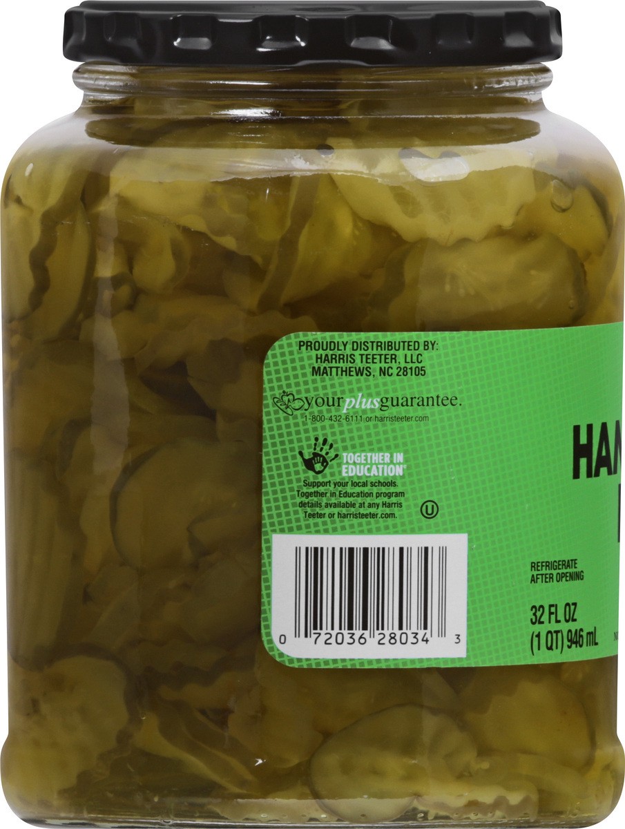 slide 11 of 11, Harris Teeter Pickle Hamburger Chips - Dill, 32 oz