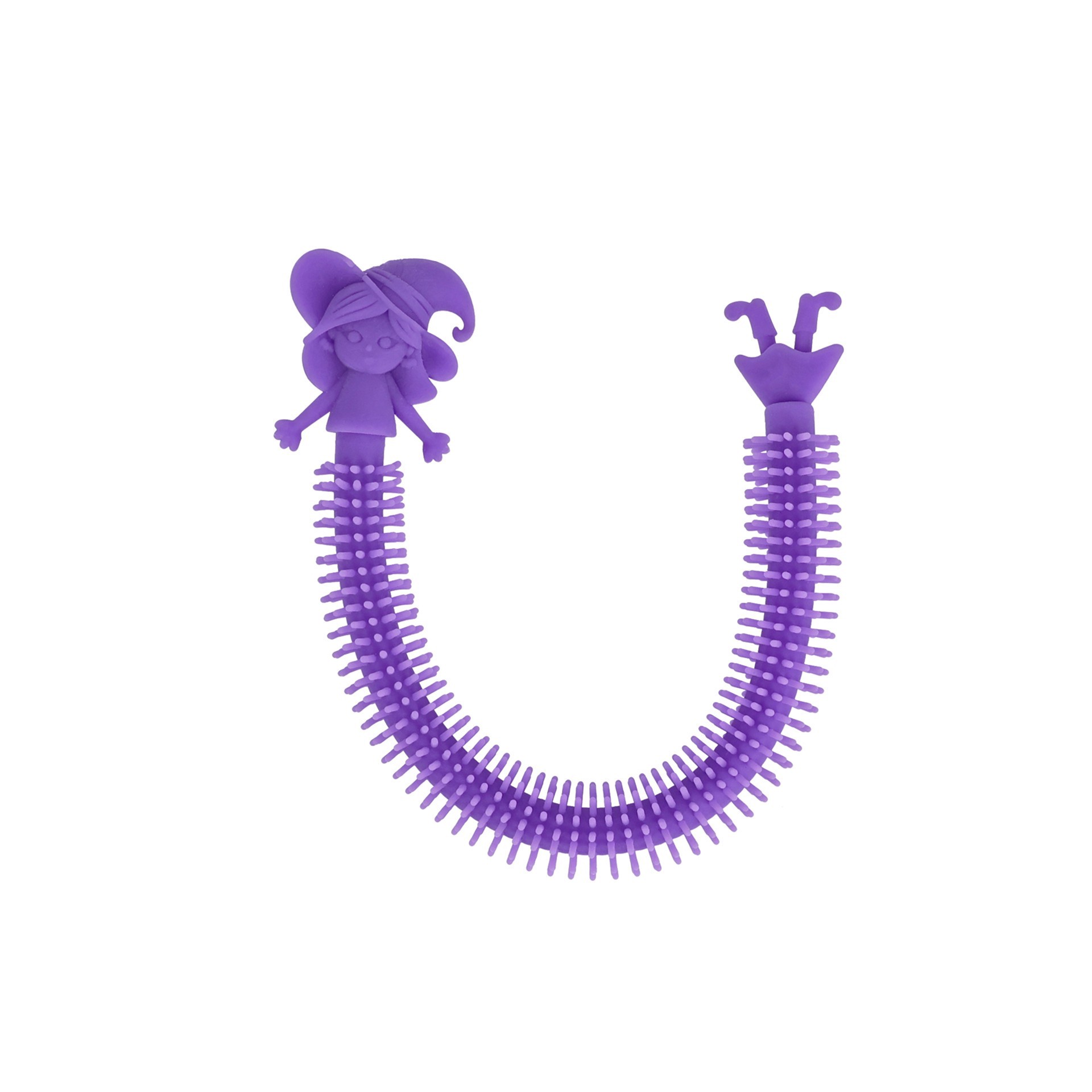 slide 2 of 2, 8" Purple Witch Stretchy Pal By Creatology, 8 in