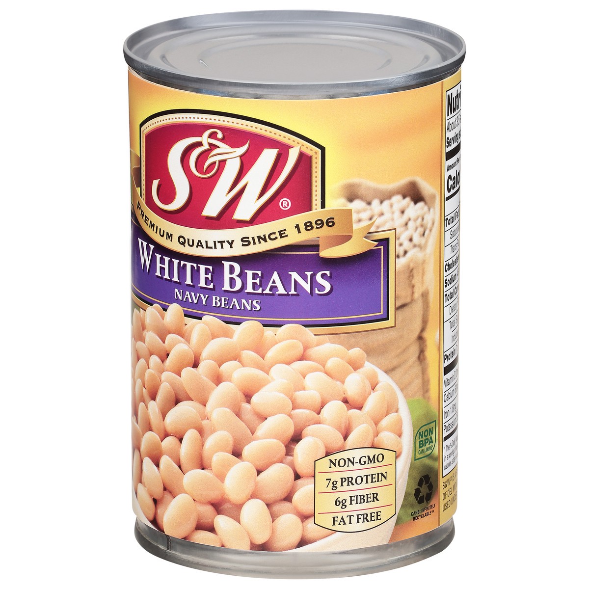 slide 3 of 11, S&W Small White Beans, 