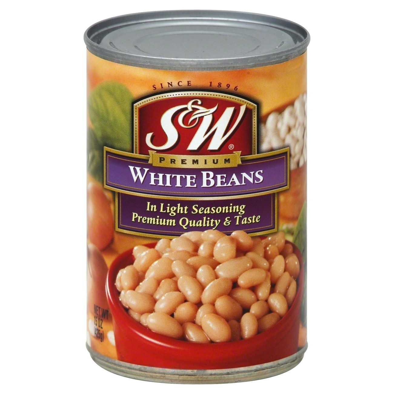 slide 1 of 6, S&W Small White Beans, 15 oz
