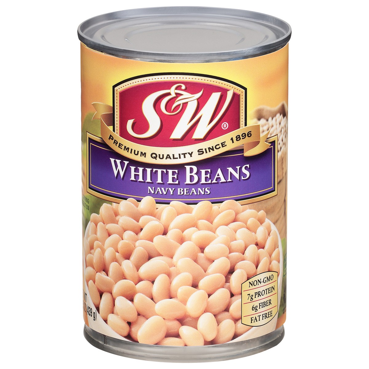 slide 1 of 11, S&W Small White Beans, 