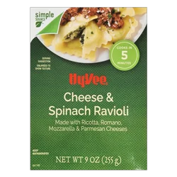 Hy-Vee Cheese & Spinach Ravioli