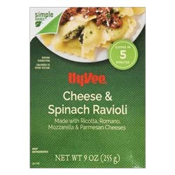 Hy-Vee Cheese & Spinach Ravioli
