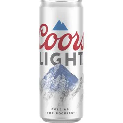 Crisp, clean and refreshing, Coors Light is an American-style light lager beer. This light beer has 4.2% ABV, 102 calories and 5 grams of carbs per 12-ounce serving.