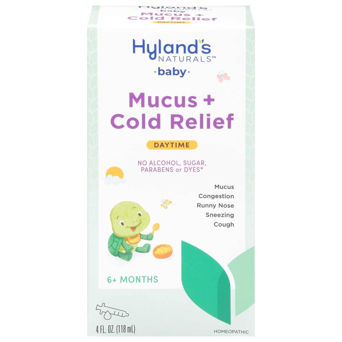 slide 5 of 13, Hyland's Naturals Baby 6+ Months Daytime Mucus + Cold Relief 4 fl oz, 4 fl oz