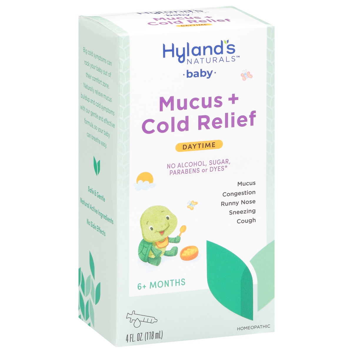 slide 8 of 13, Hyland's Naturals Baby 6+ Months Daytime Mucus + Cold Relief 4 fl oz, 4 fl oz