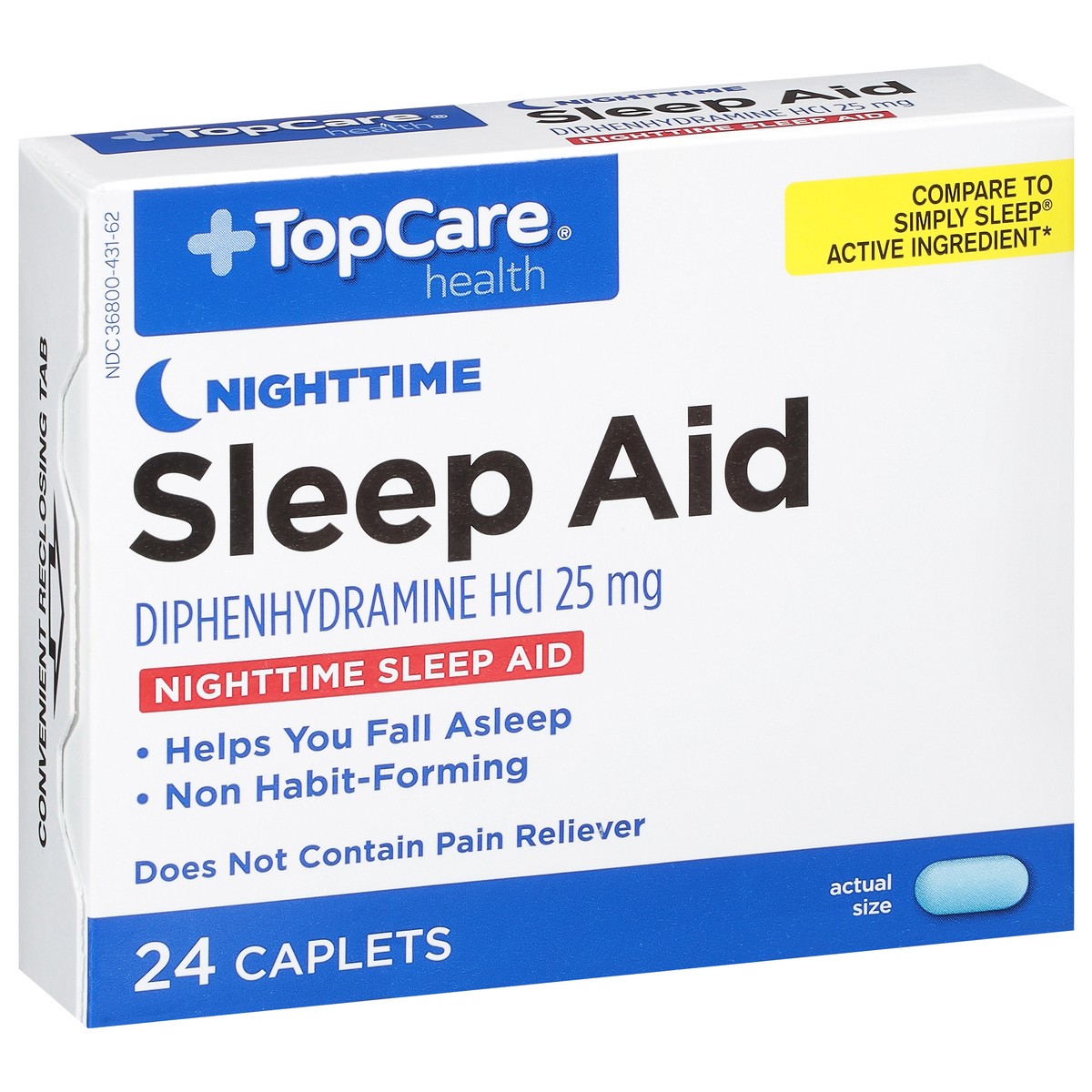 slide 11 of 15, Topcare Caps Sleep Aid, 24 ct