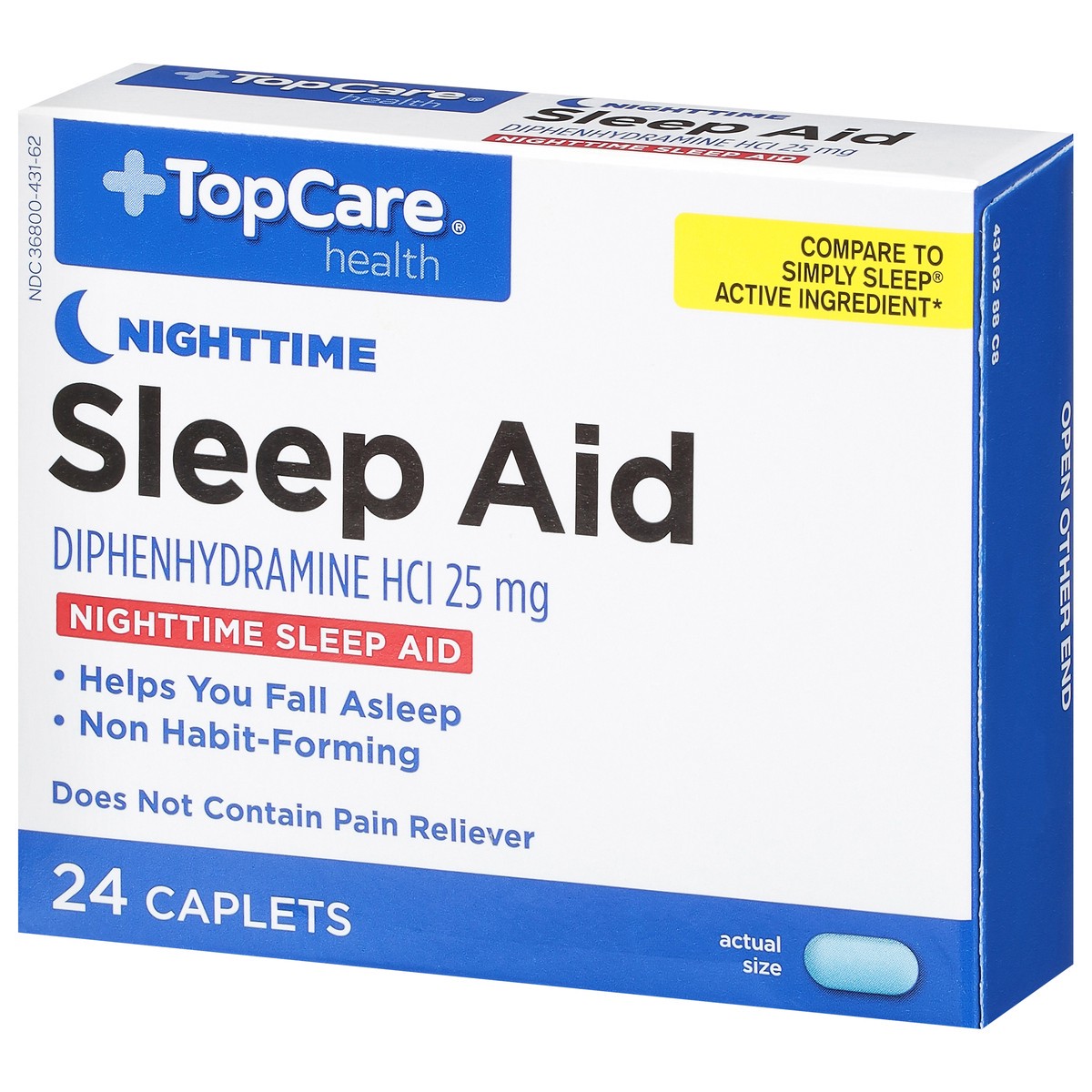 slide 13 of 15, Topcare Caps Sleep Aid, 24 ct