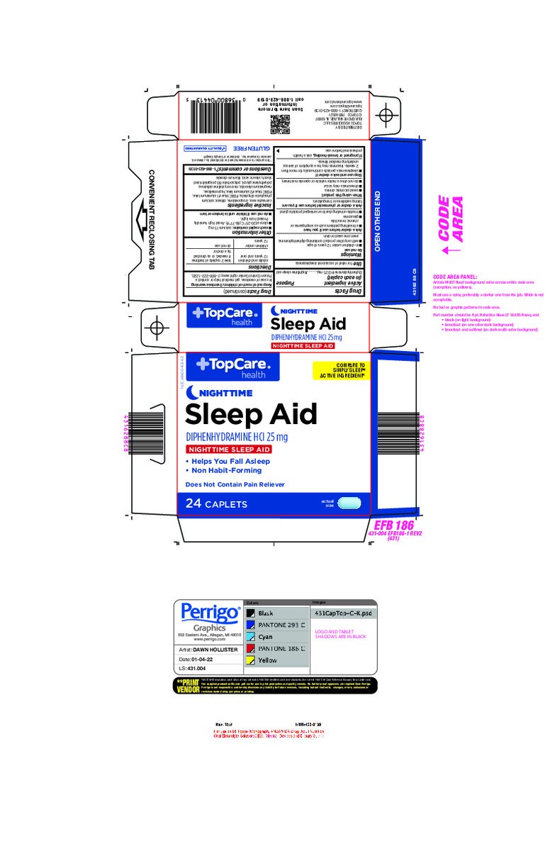 slide 5 of 15, Topcare Caps Sleep Aid, 24 ct