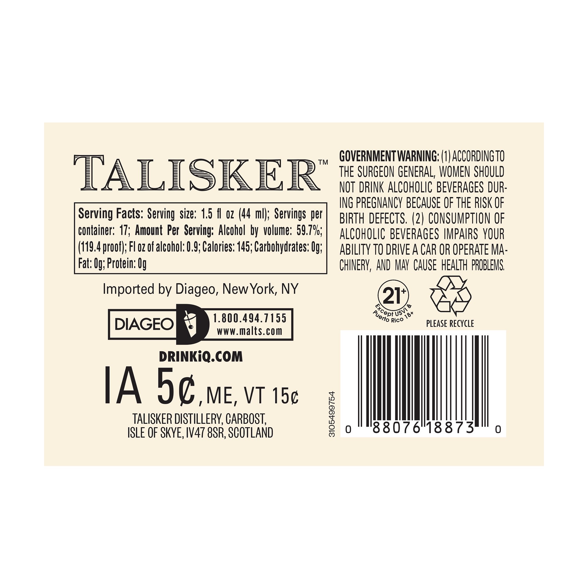 slide 3 of 6, Talisker 11-Year-Old 2024 Special Release Single Malt Scotch Whisky, 750 mL, 750 ml