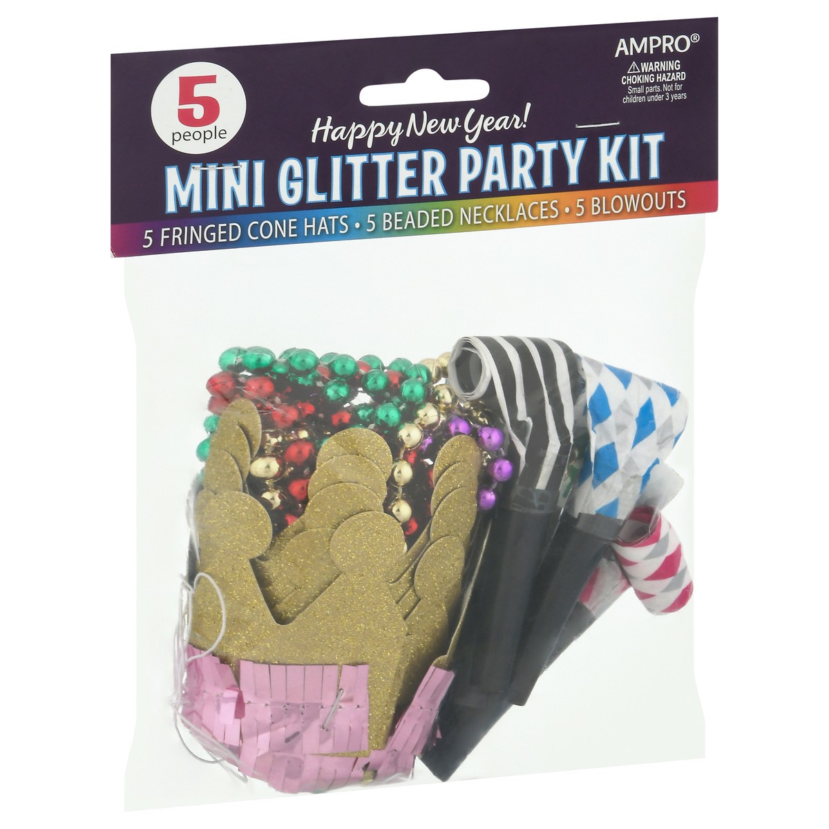 slide 3 of 9, Ampro Mini Glitter Party Kit 1 ea Bag, 1 ct