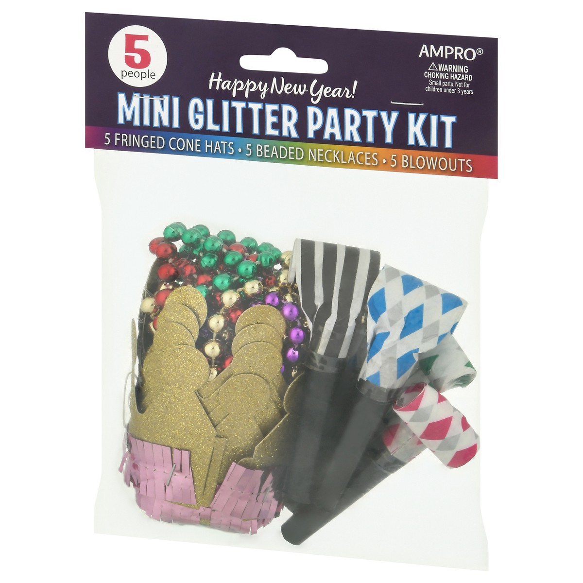 slide 7 of 9, Ampro Mini Glitter Party Kit 1 ea Bag, 1 ct