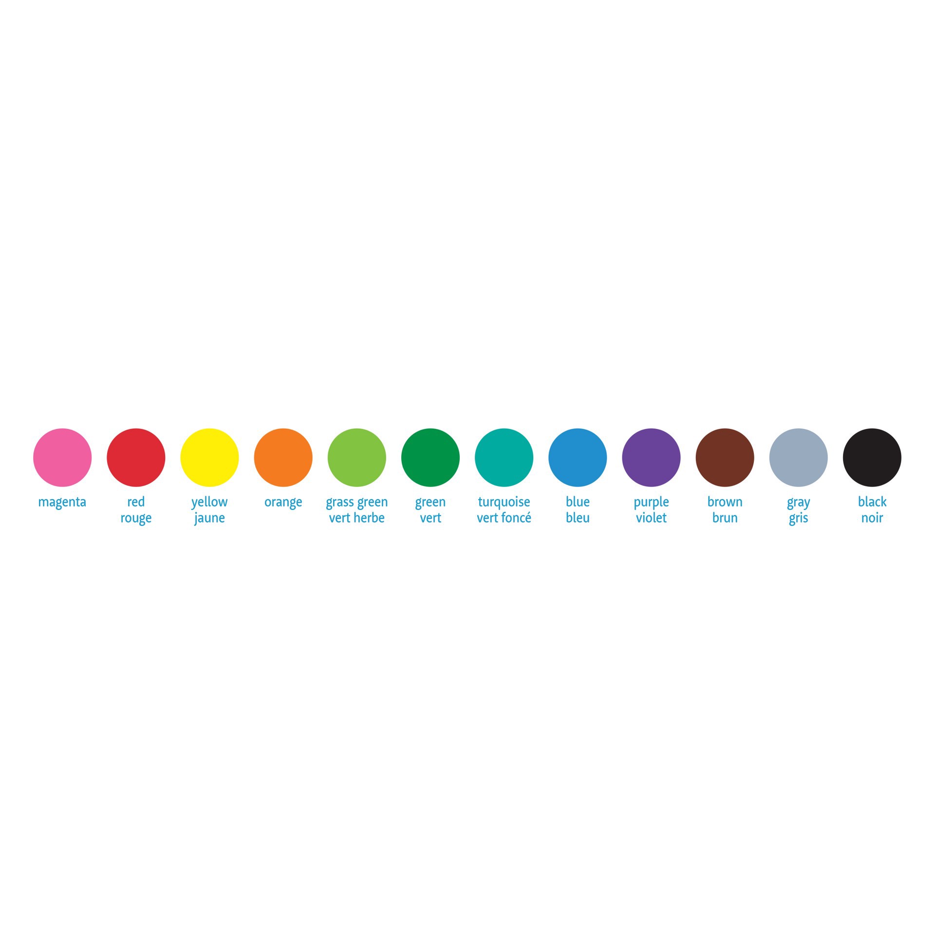 slide 2 of 4, Rainbow Washable Dot Markers By Creatology, 1 ct
