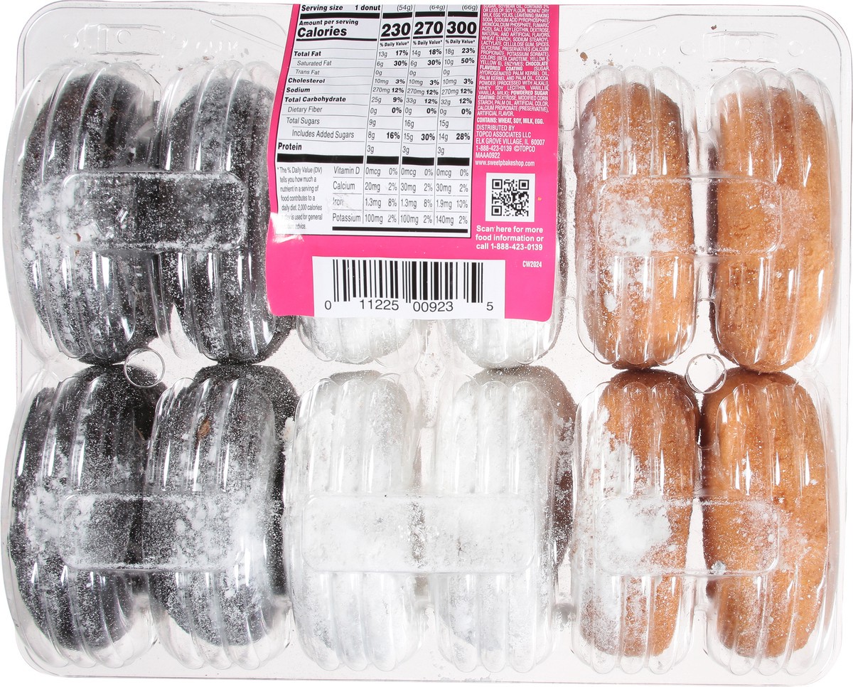 slide 5 of 9, Sweet P's Bake Shop Variety Donuts Jumbo 26 oz, 26 oz