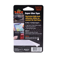 slide 3 of 5, T-Rex Double Sided Super Glue Tape - Clear, 0.75 in. x 5 yd, 1 ct