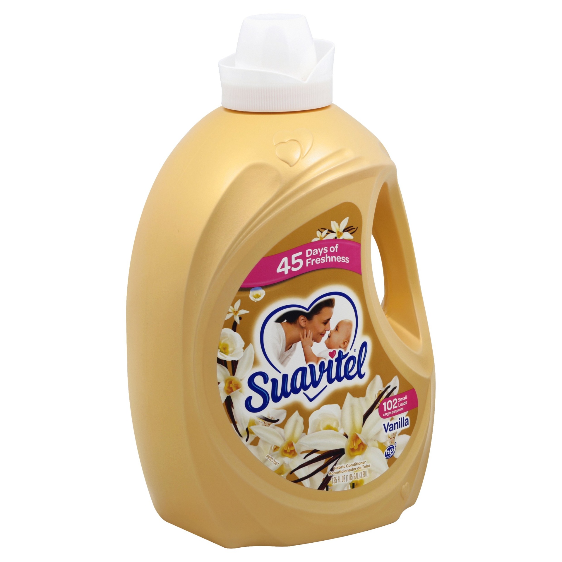 slide 1 of 6, Suavitel Vanilla Liquid Fabric Softener, 135 oz