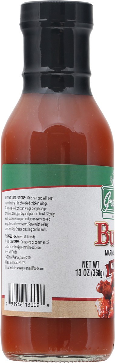 slide 10 of 12, Green Mill Gluten Free Buffalo Marinade & Wing Sauce 13 oz, 13 oz