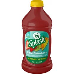 V8 Splash Island Strawberry Flavored Beverage, 64 fl oz