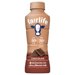 fairlife UFM 2% Reduced Fat Chocolate-KO Bottle, 14 fl oz