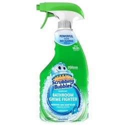 Scrubbing Bubbles Disinfectant Bathroom Grime Fighter Spray, Rainshower, 32 fl oz